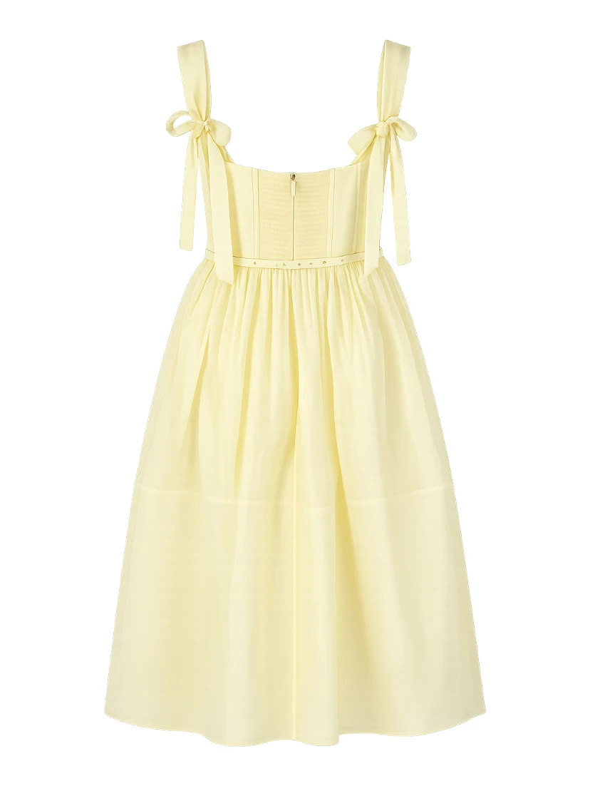 LUNA PICNIC MIDI DRESS