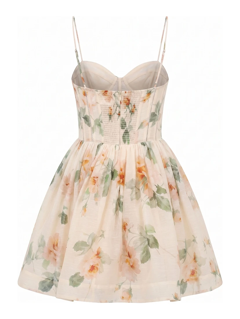 CAROUSEL CORSET MINI DRESS