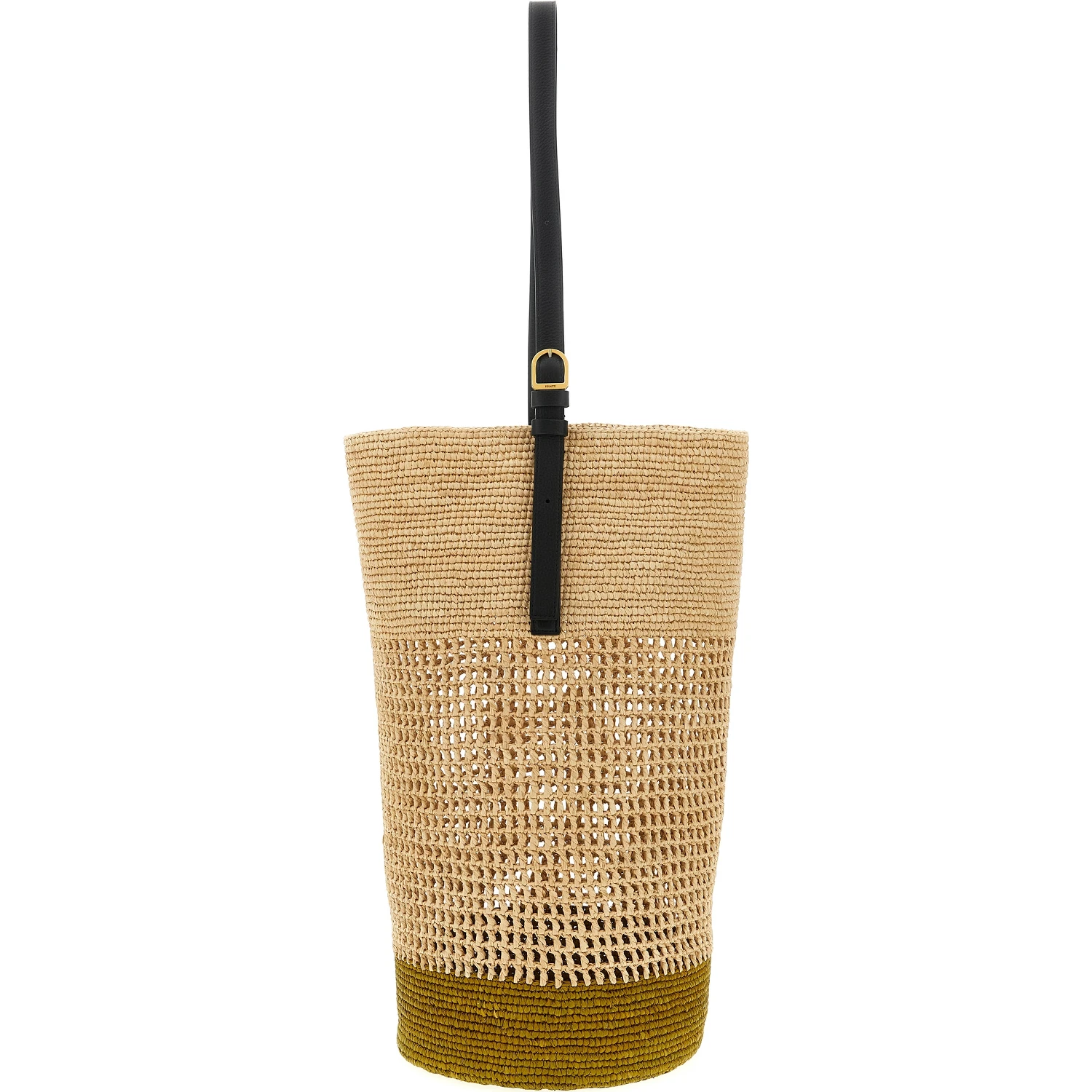 Beige Sisal Shoulder Bag