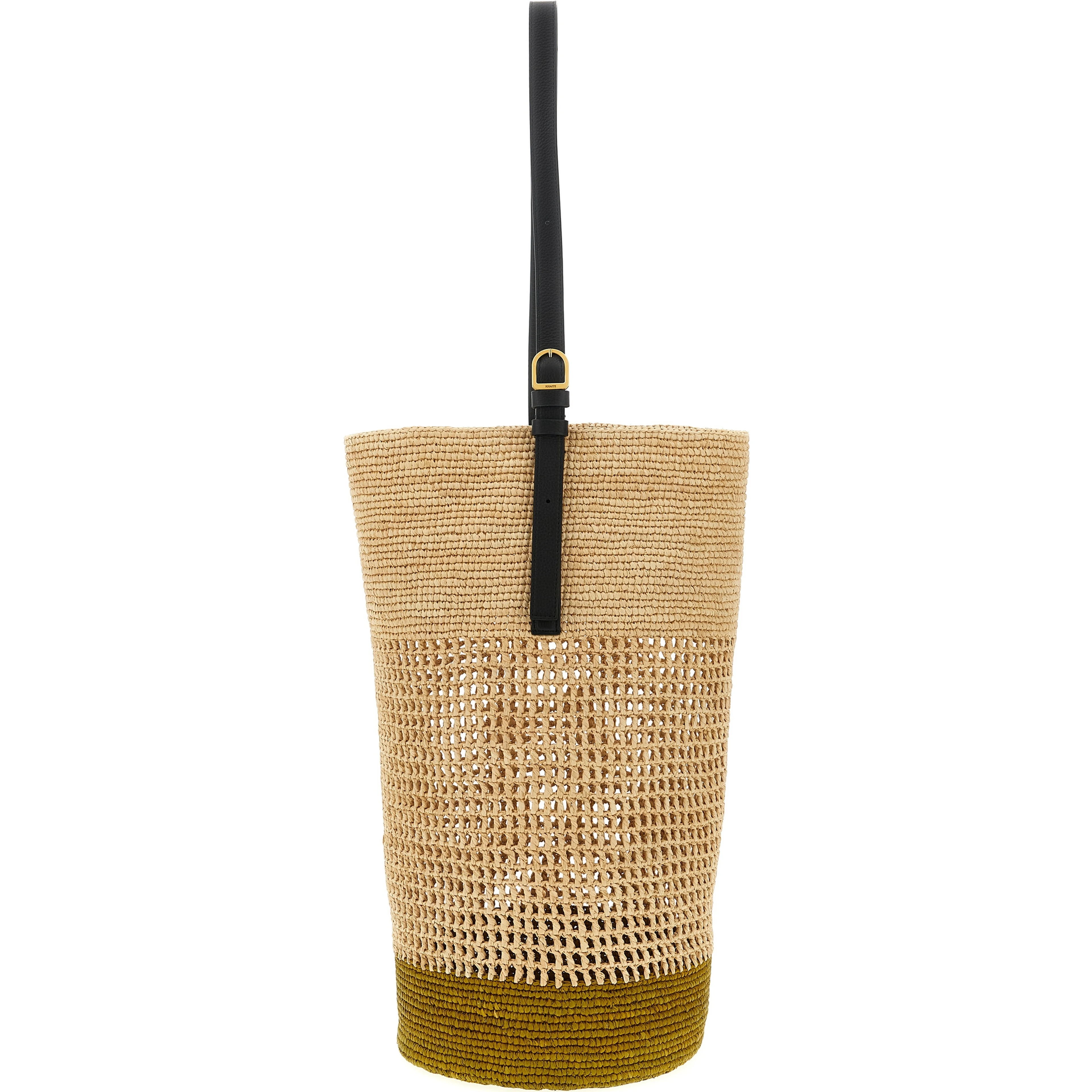 Beige Sisal Shoulder Bag