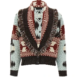 Multicolor Wool Cardigan