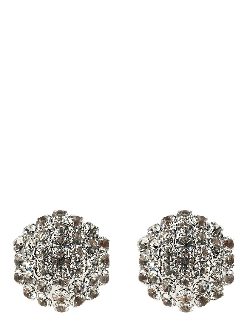 Silver Brass Earrings