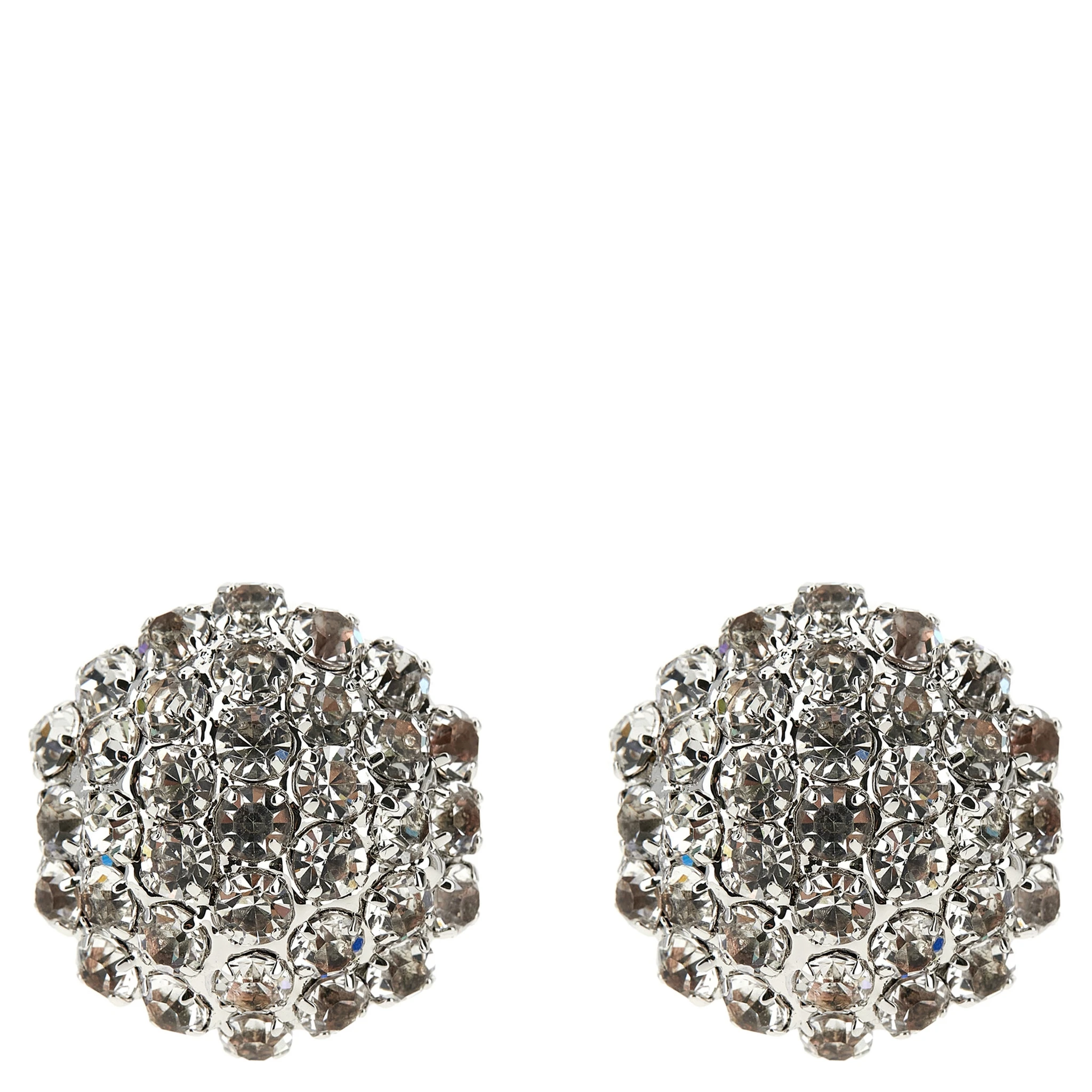 Silver Brass Earrings