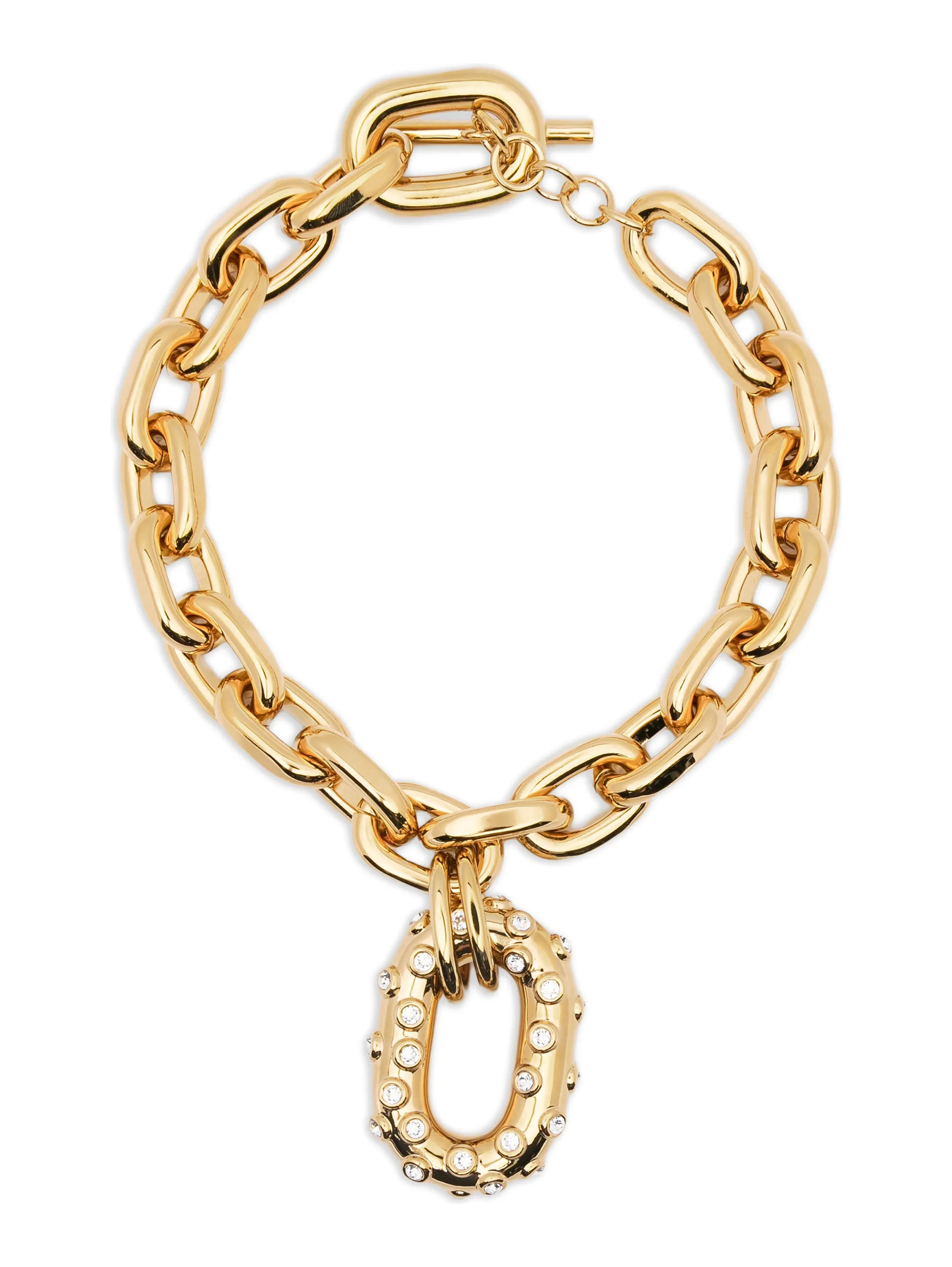 Gold Brass Necklace