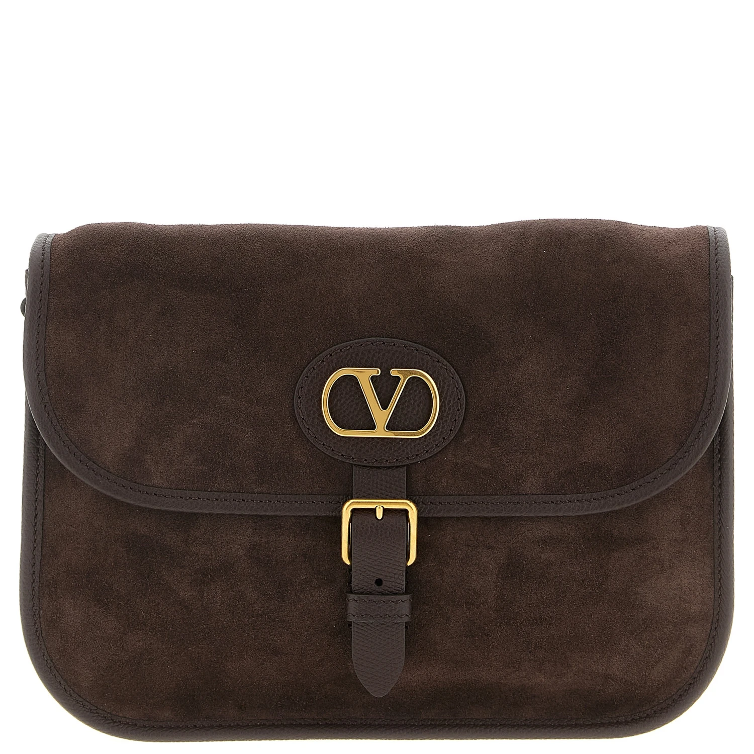 Brown Cowhide Crossbody Bag