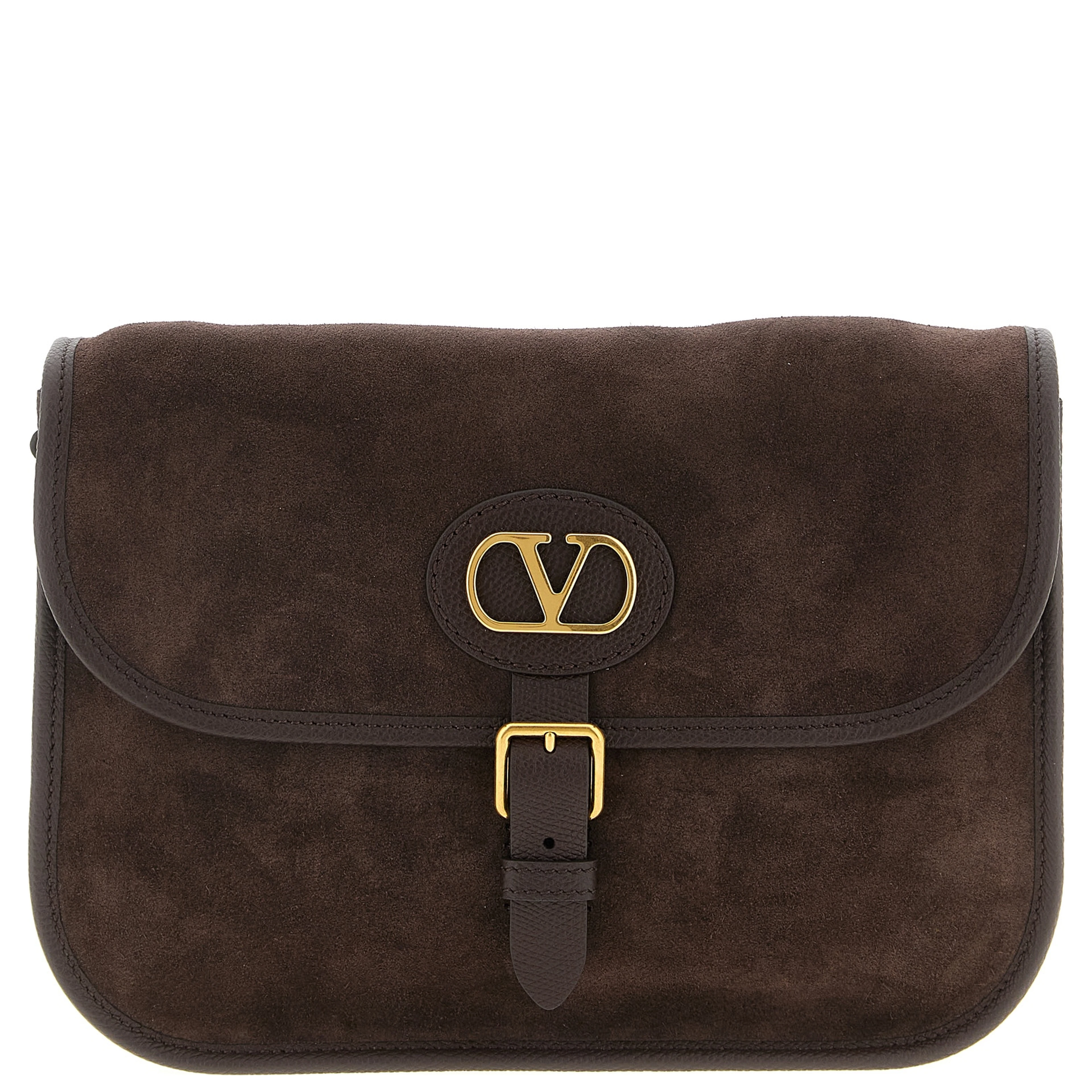 Brown Cowhide Crossbody Bag