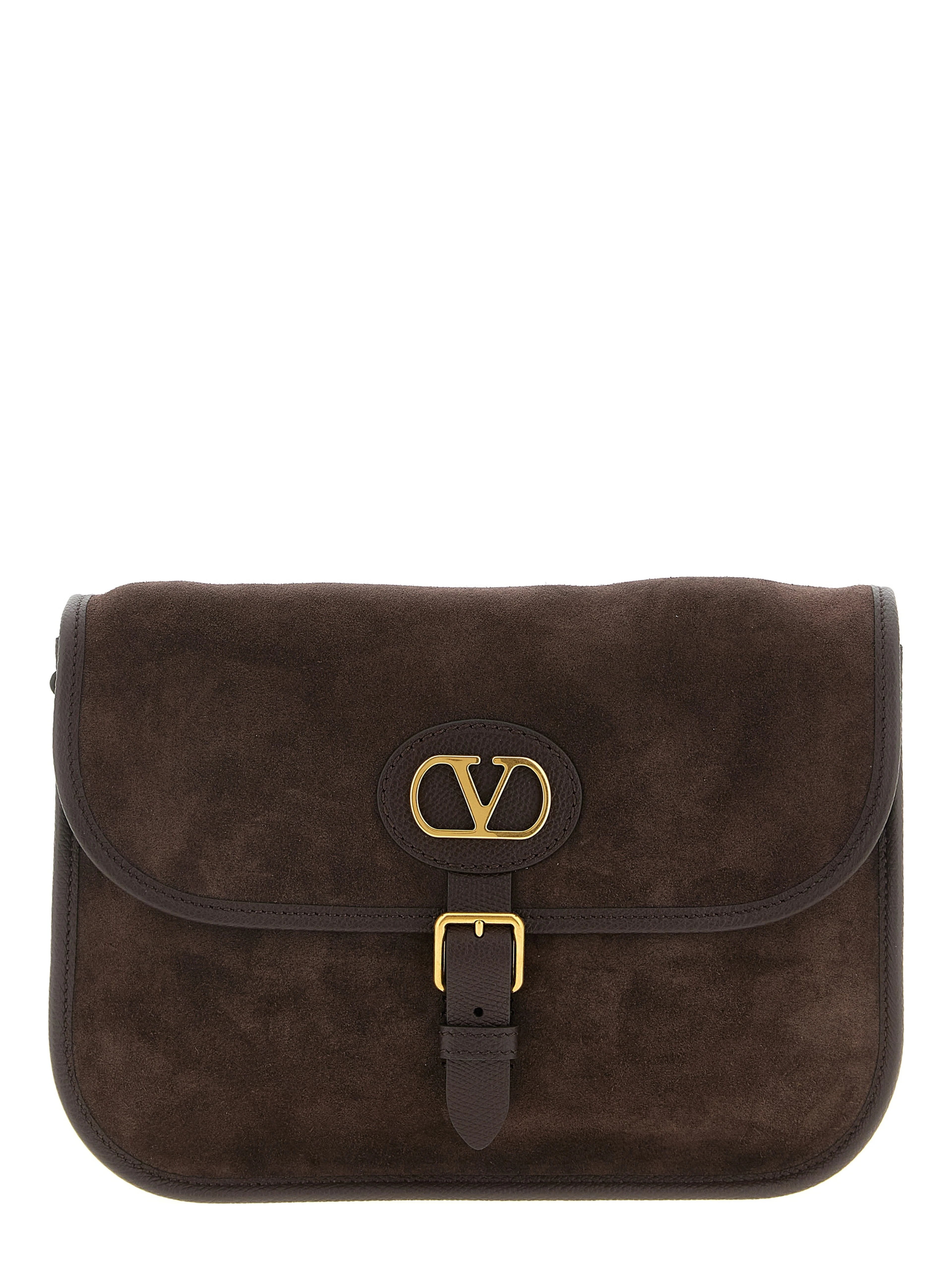 Brown Cowhide Crossbody Bag