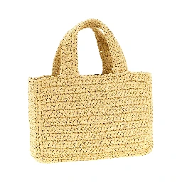 Black Viscose Tote Bag