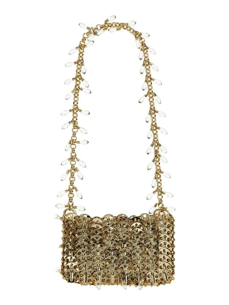 Gold Brass Shoulder Bag
