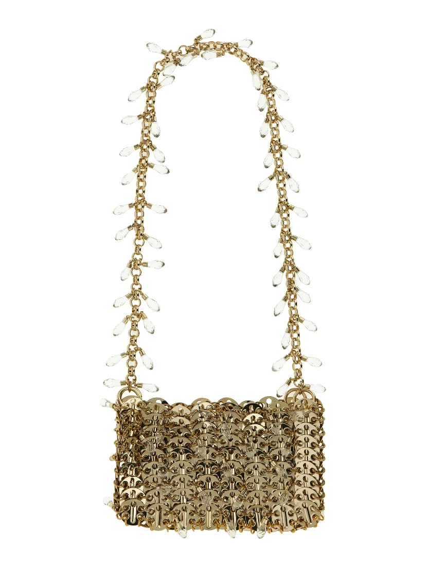 Gold Brass Shoulder Bag