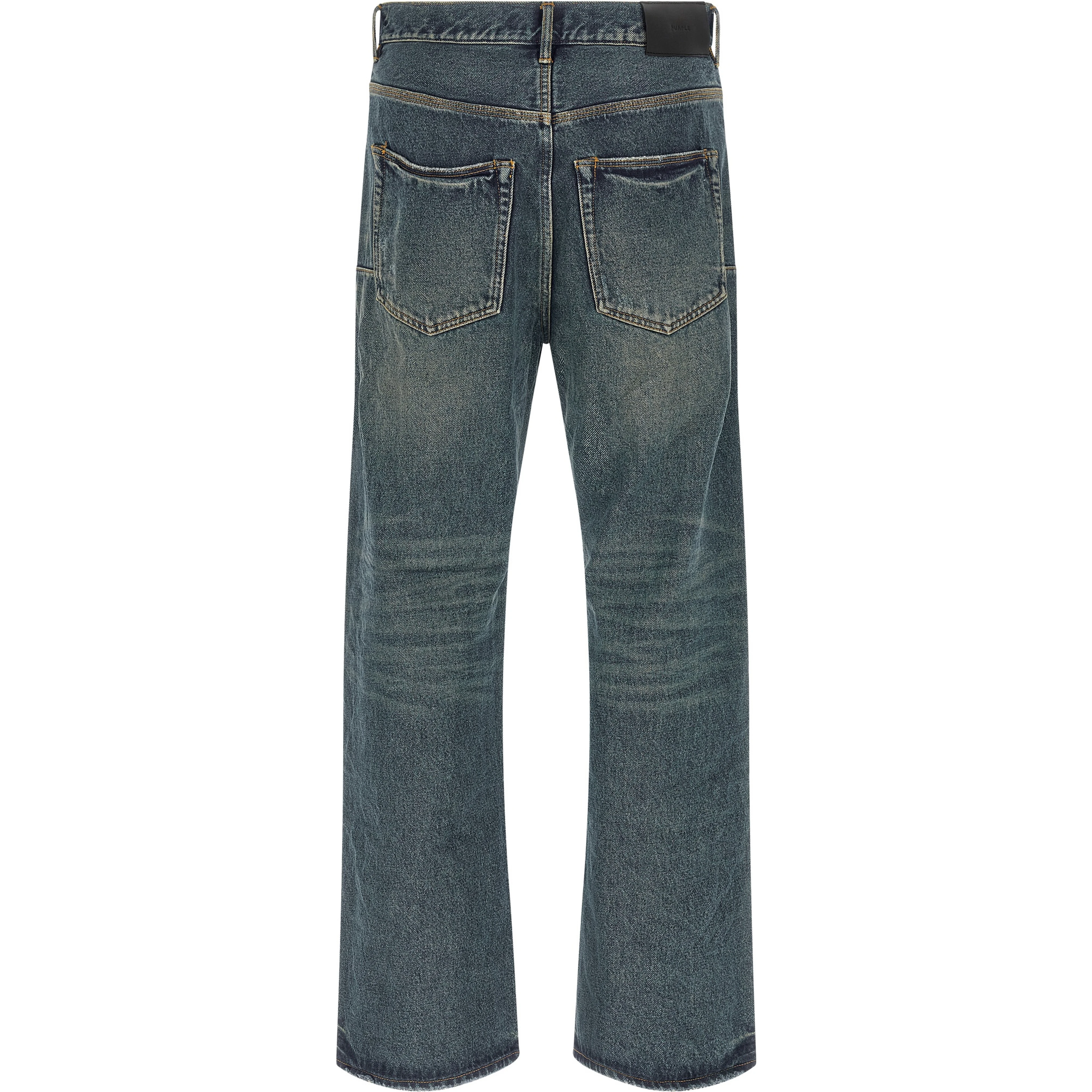 Blue Cotton Jeans Denim