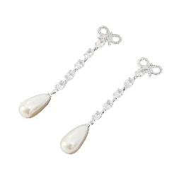 Silver Copper Earrings