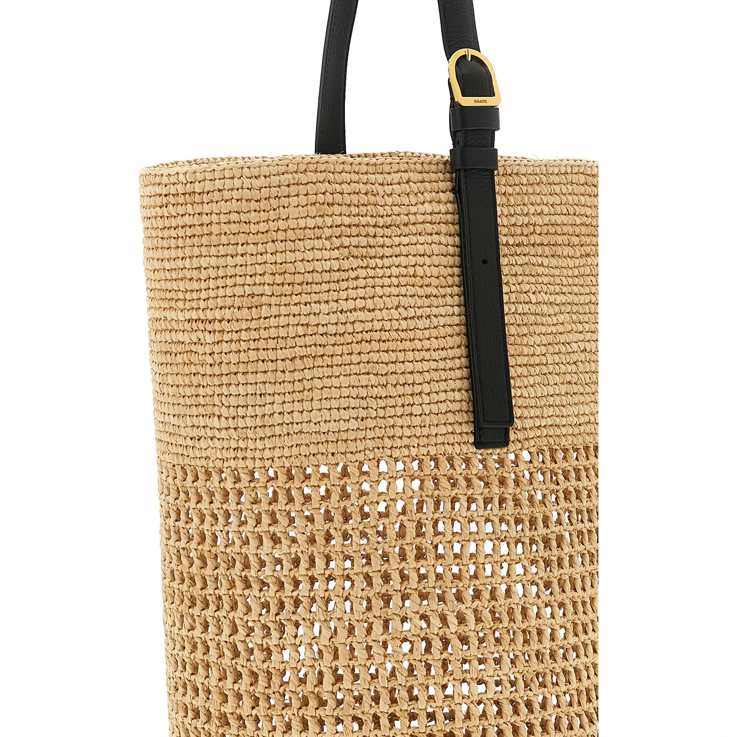 Beige Sisal Shoulder Bag