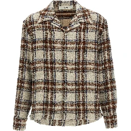 Multicolor Marabou Blouse