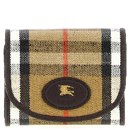 Beige Cotton Cardholder