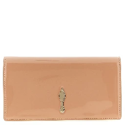 Multicolor Calfskin Clutch Bag
