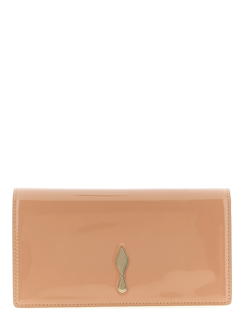 Multicolor Calfskin Clutch Bag