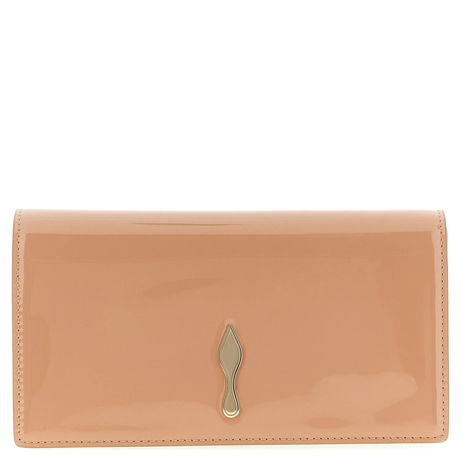 Multicolor Calfskin Clutch Bag