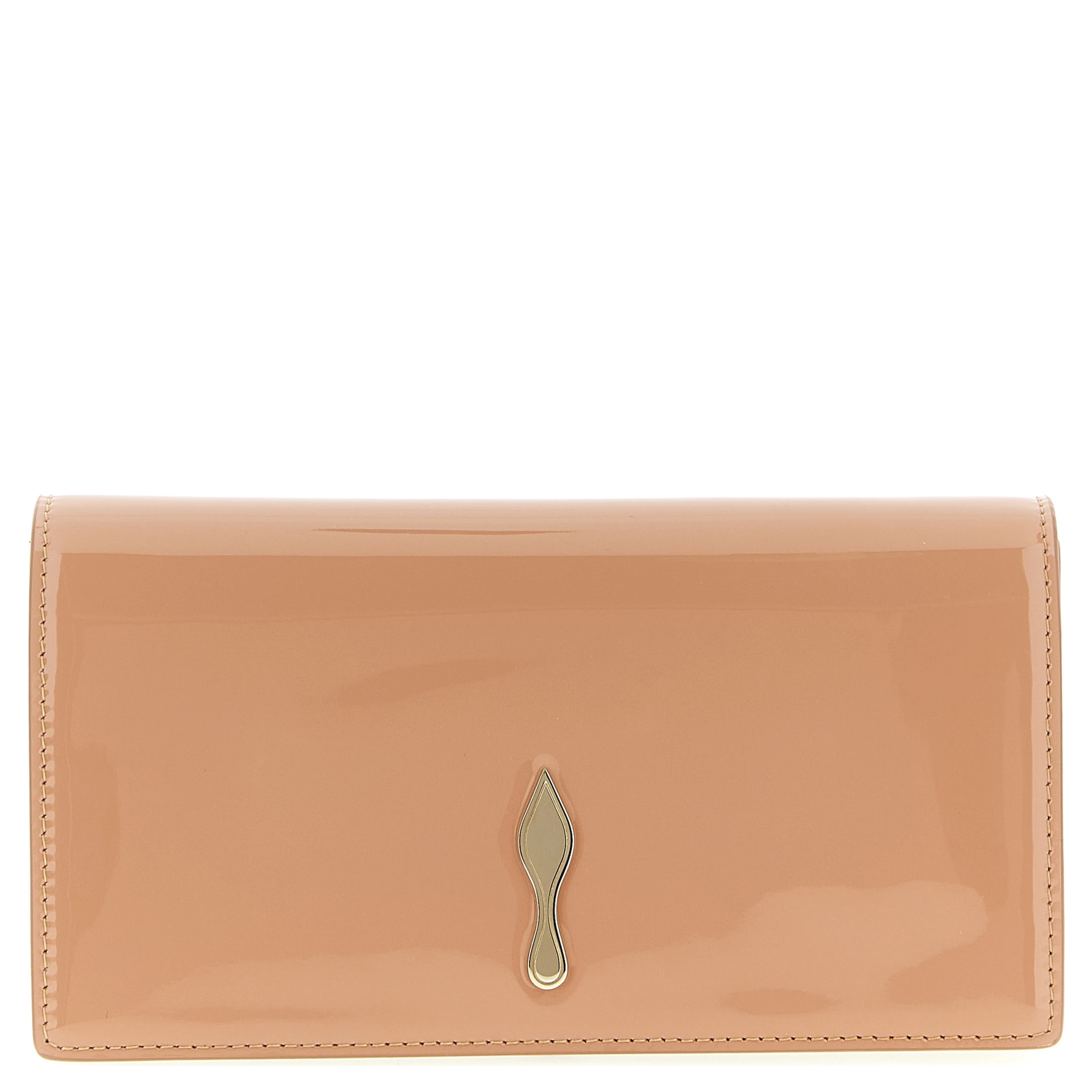 Multicolor Calfskin Clutch Bag