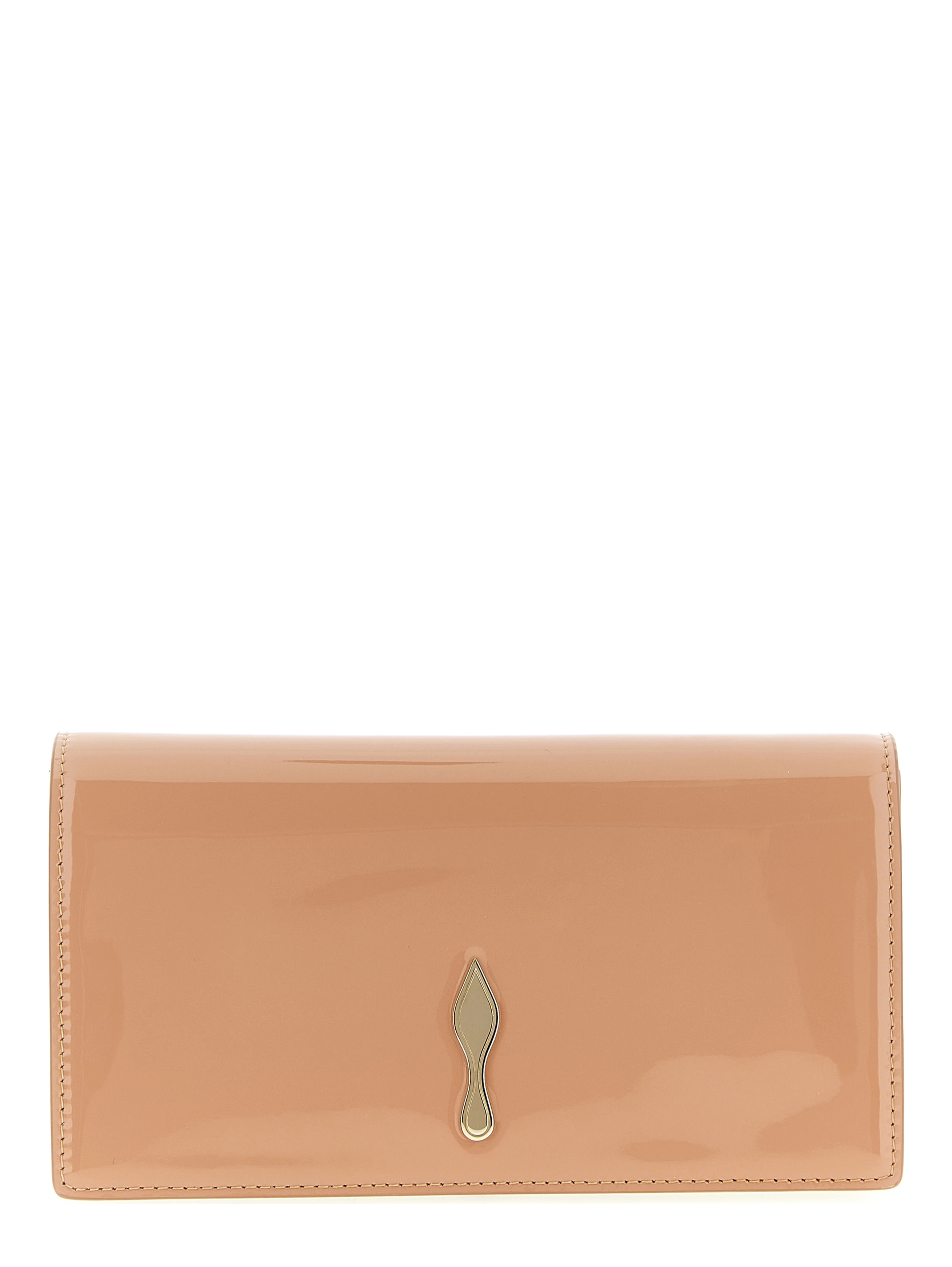 Multicolor Calfskin Clutch Bag