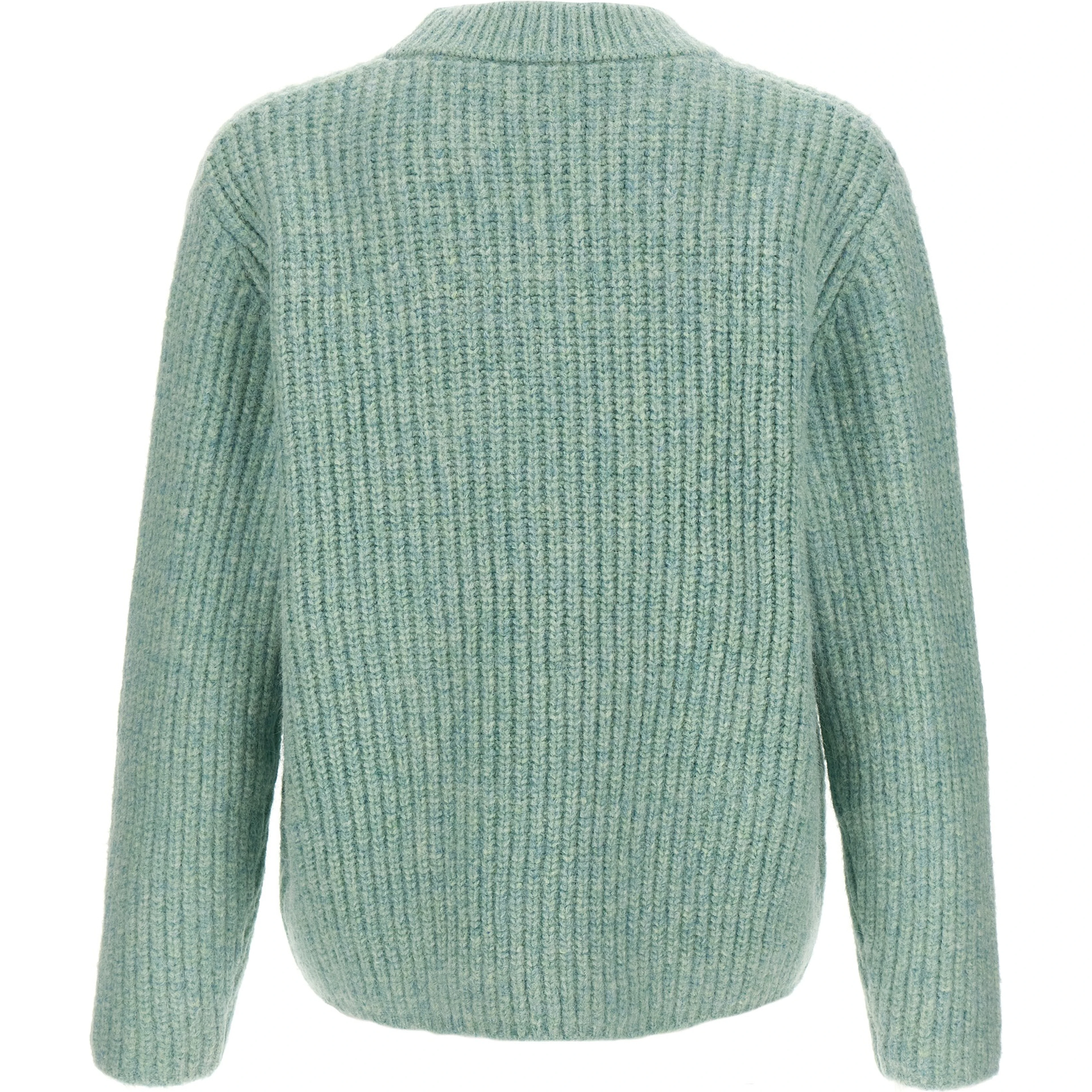 Blue Marabou Cardigan