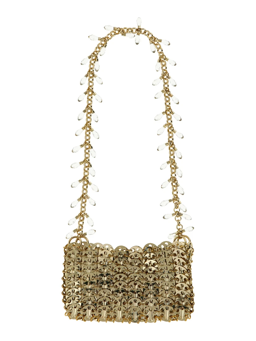 Gold Brass Shoulder Bag