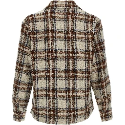 Multicolor Marabou Blouse