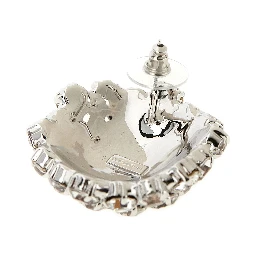 Silver Brass Earrings