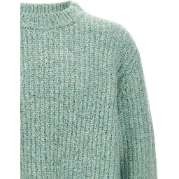 Blue Marabou Cardigan