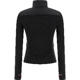 Black Polyamide Cardigan