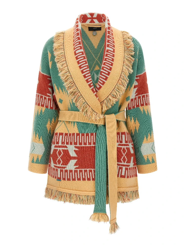 Multicolor Cashmere Cardigan