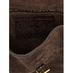 Brown Cowhide Crossbody Bag