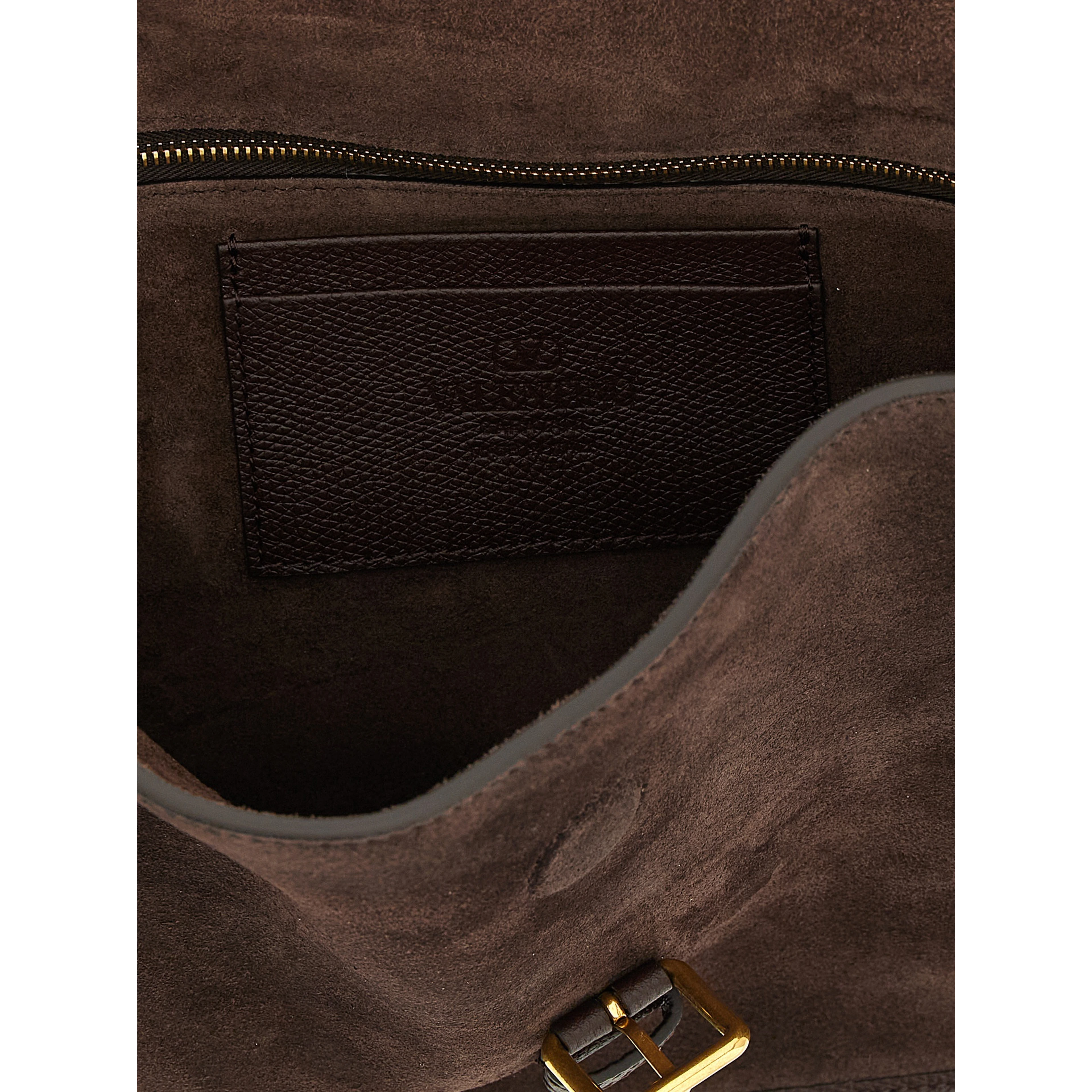 Brown Cowhide Crossbody Bag