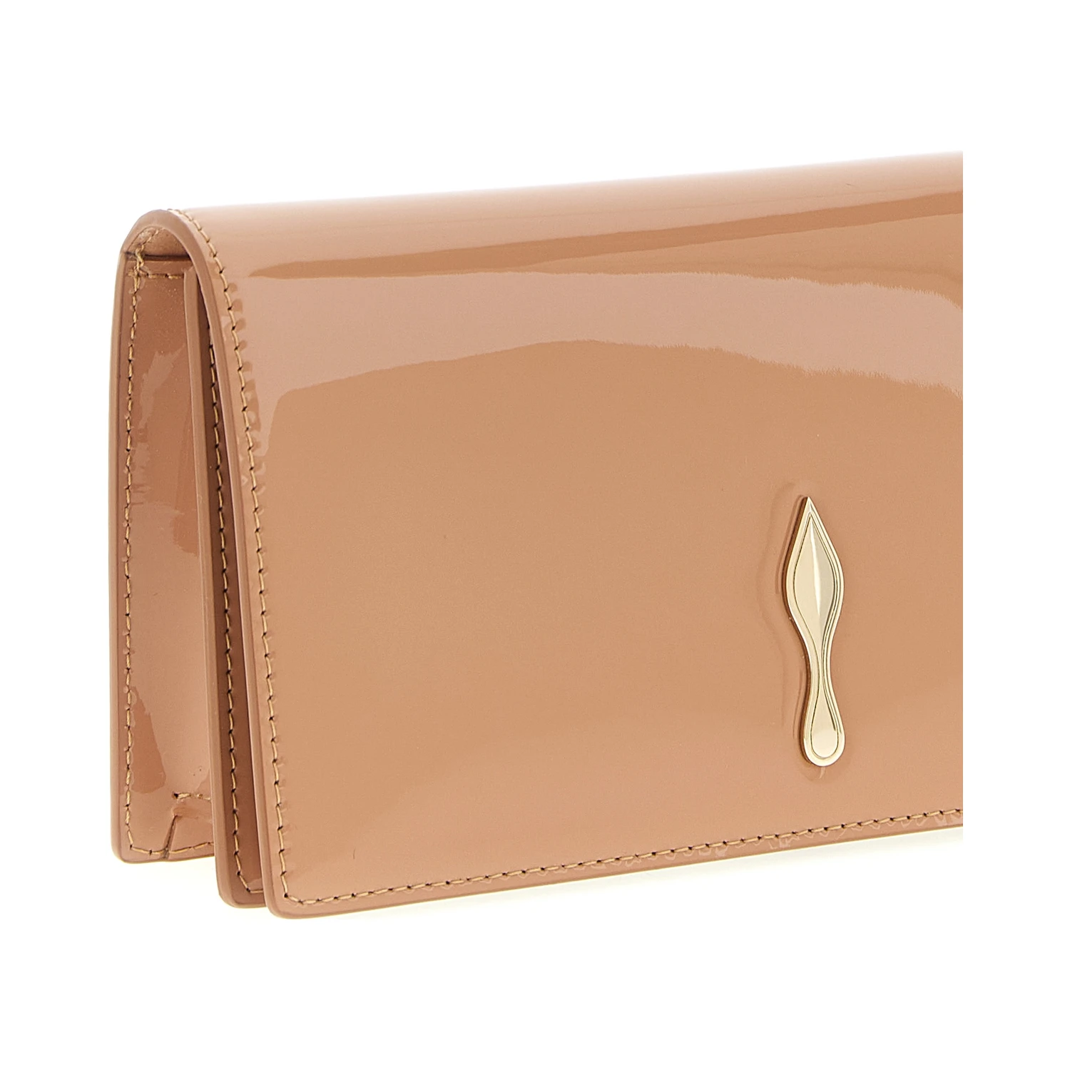 Multicolor Calfskin Clutch Bag