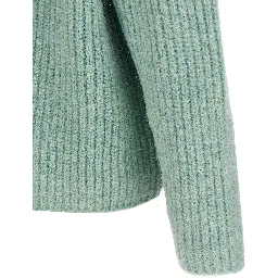 Blue Marabou Cardigan