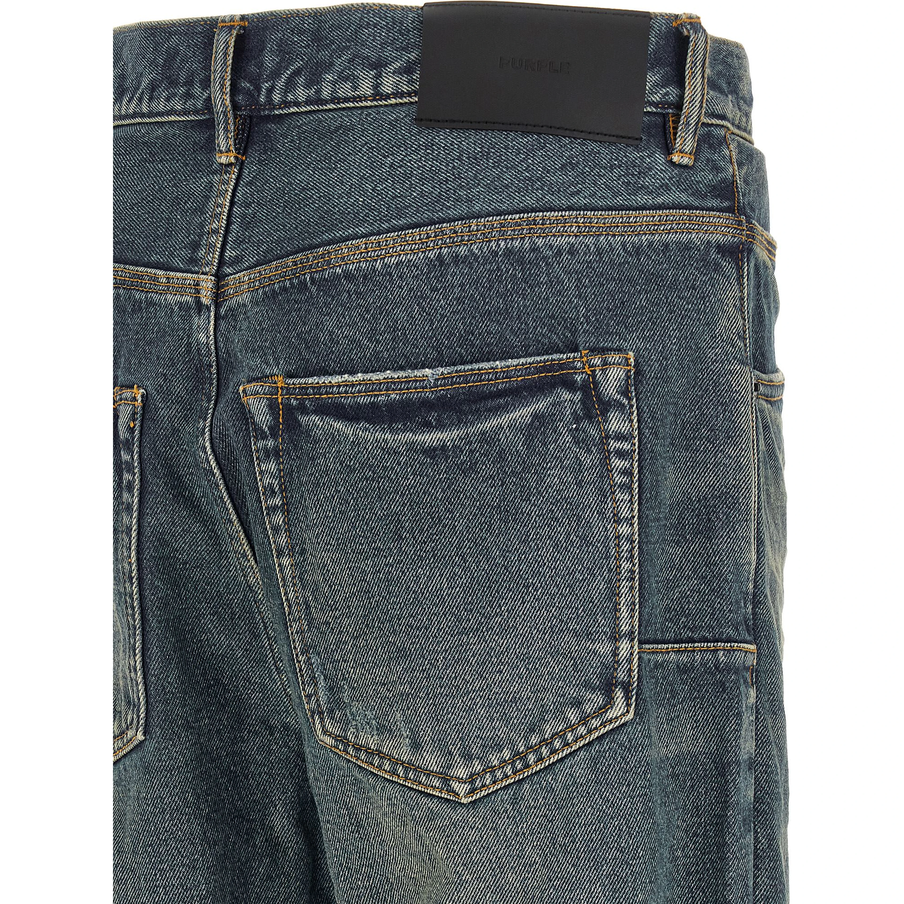 Blue Cotton Jeans Denim