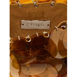 Orange Polyester Shoulder Bag