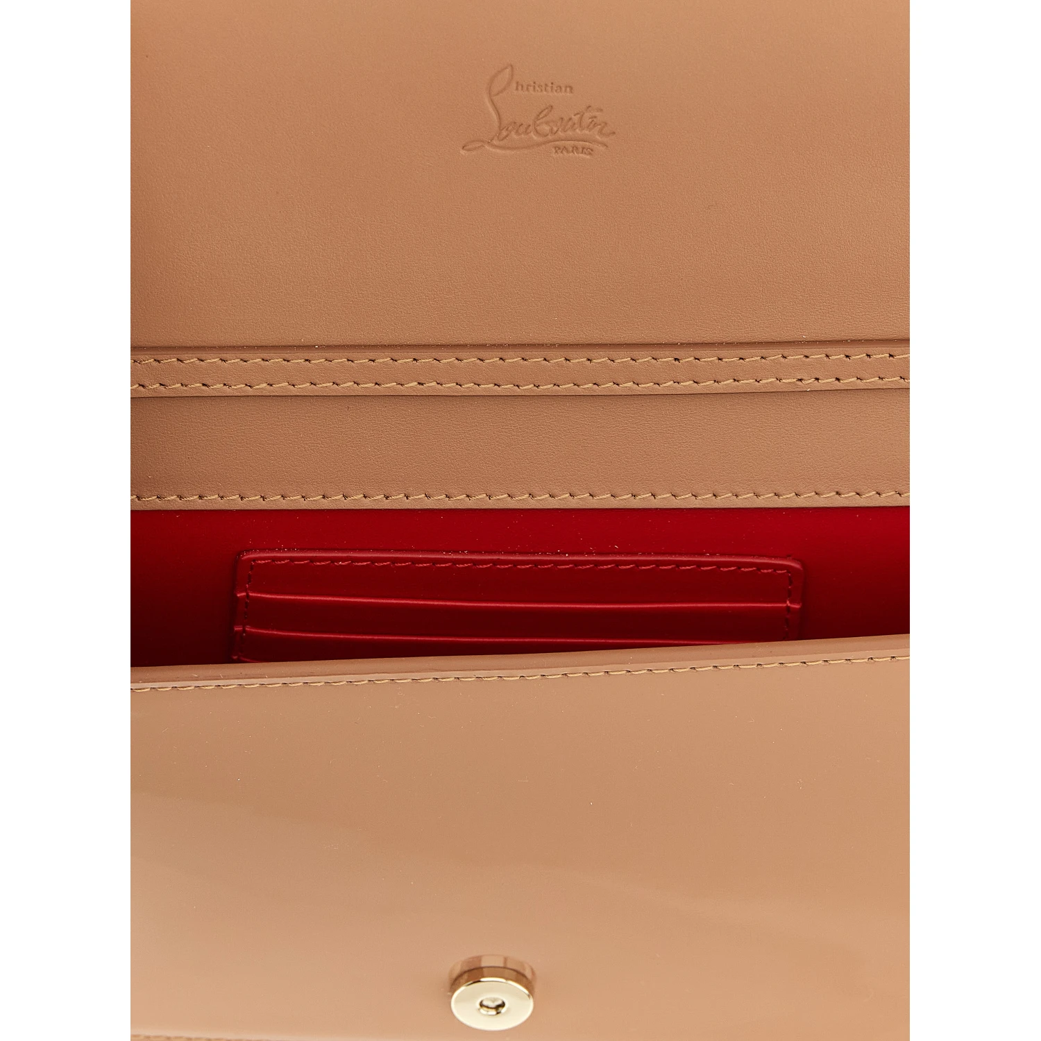 Multicolor Calfskin Clutch Bag