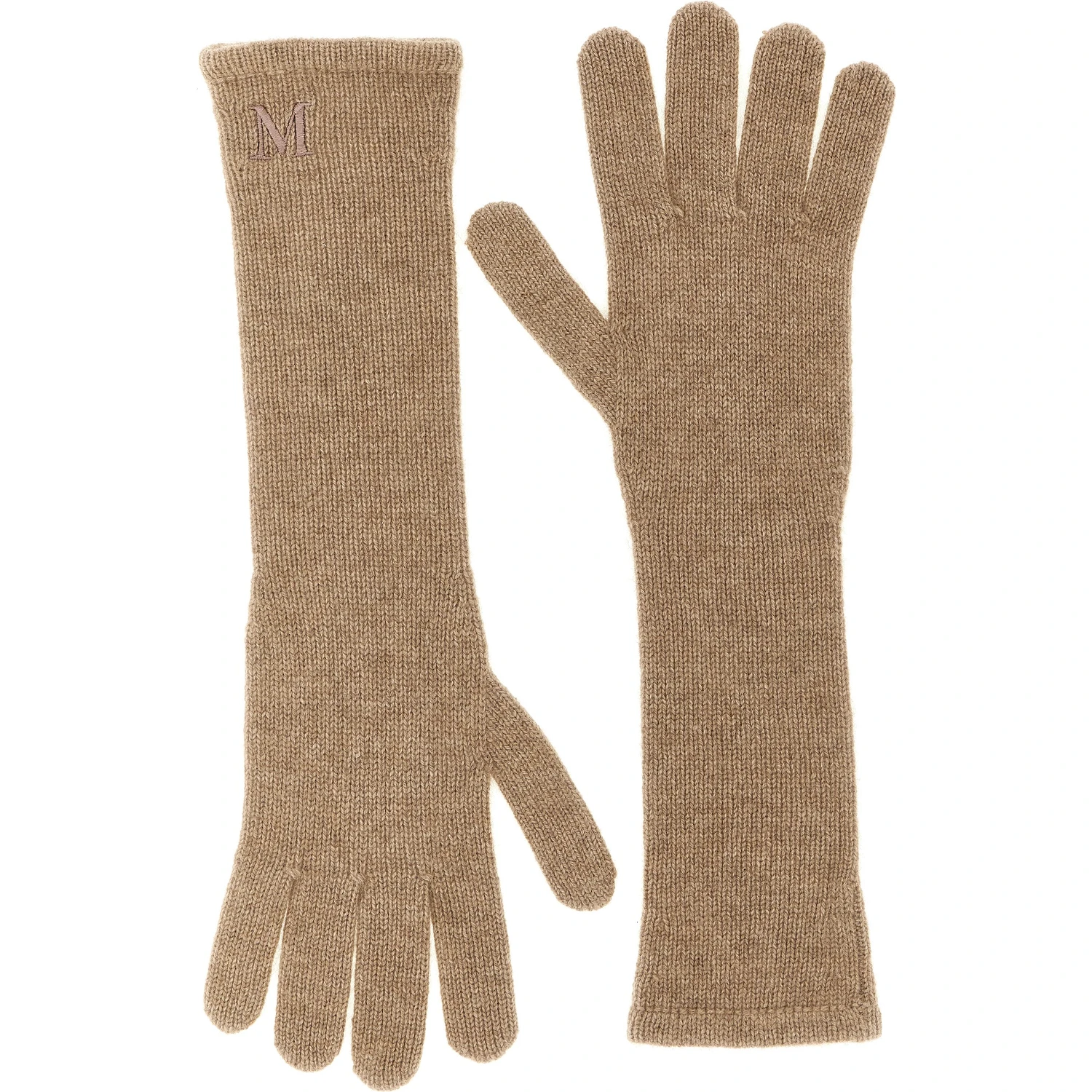 Beige Cashmere Gloves