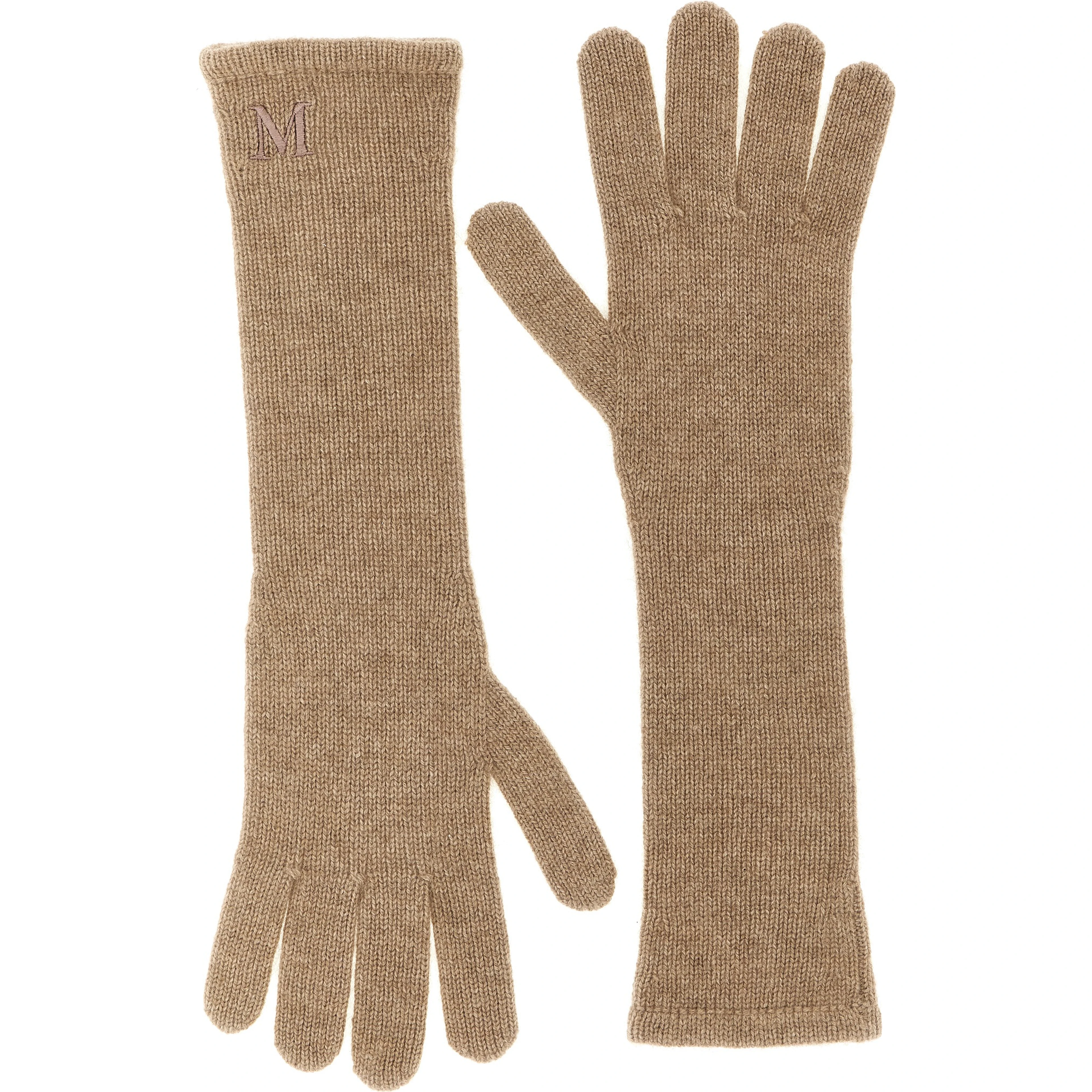 Beige Cashmere Gloves