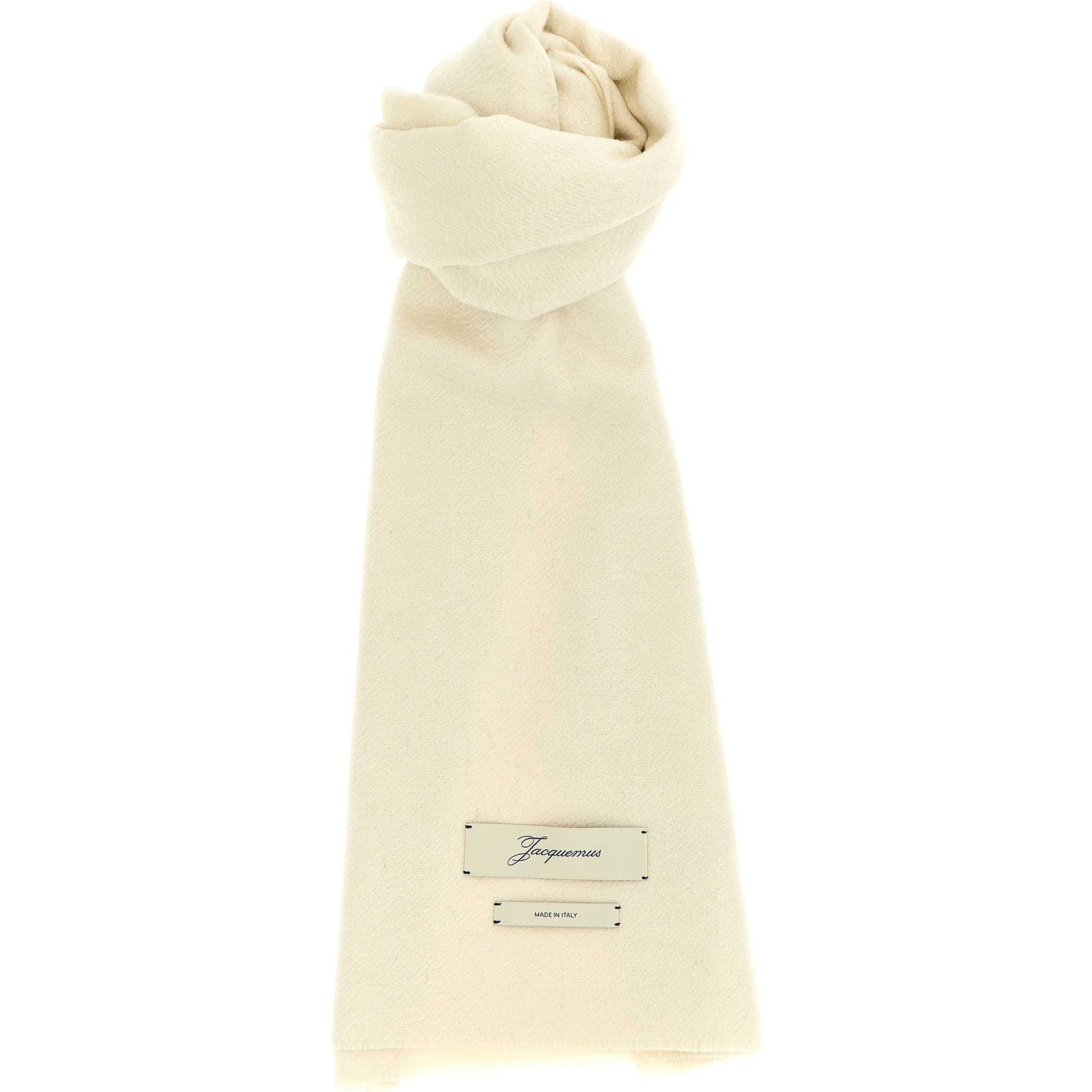 Beige Cashmere Scarf