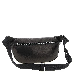 Black Lambskin Crossbody Bag