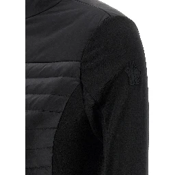 Black Polyamide Cardigan