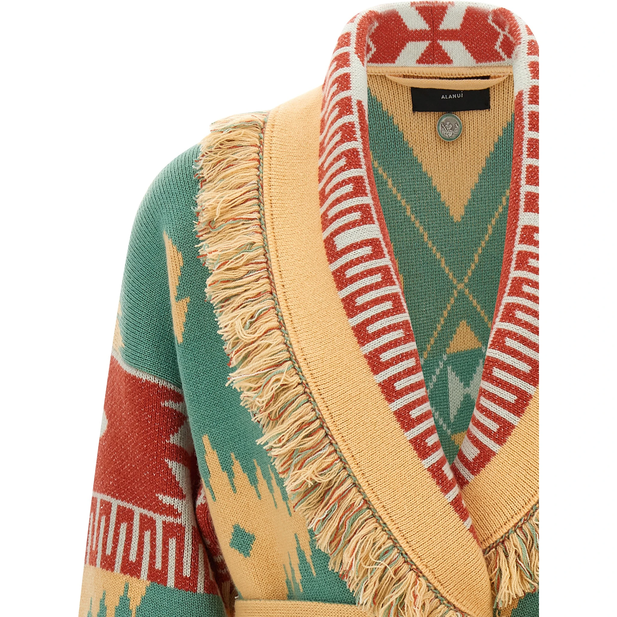 Multicolor Cashmere Cardigan