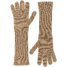 Beige Cashmere Gloves