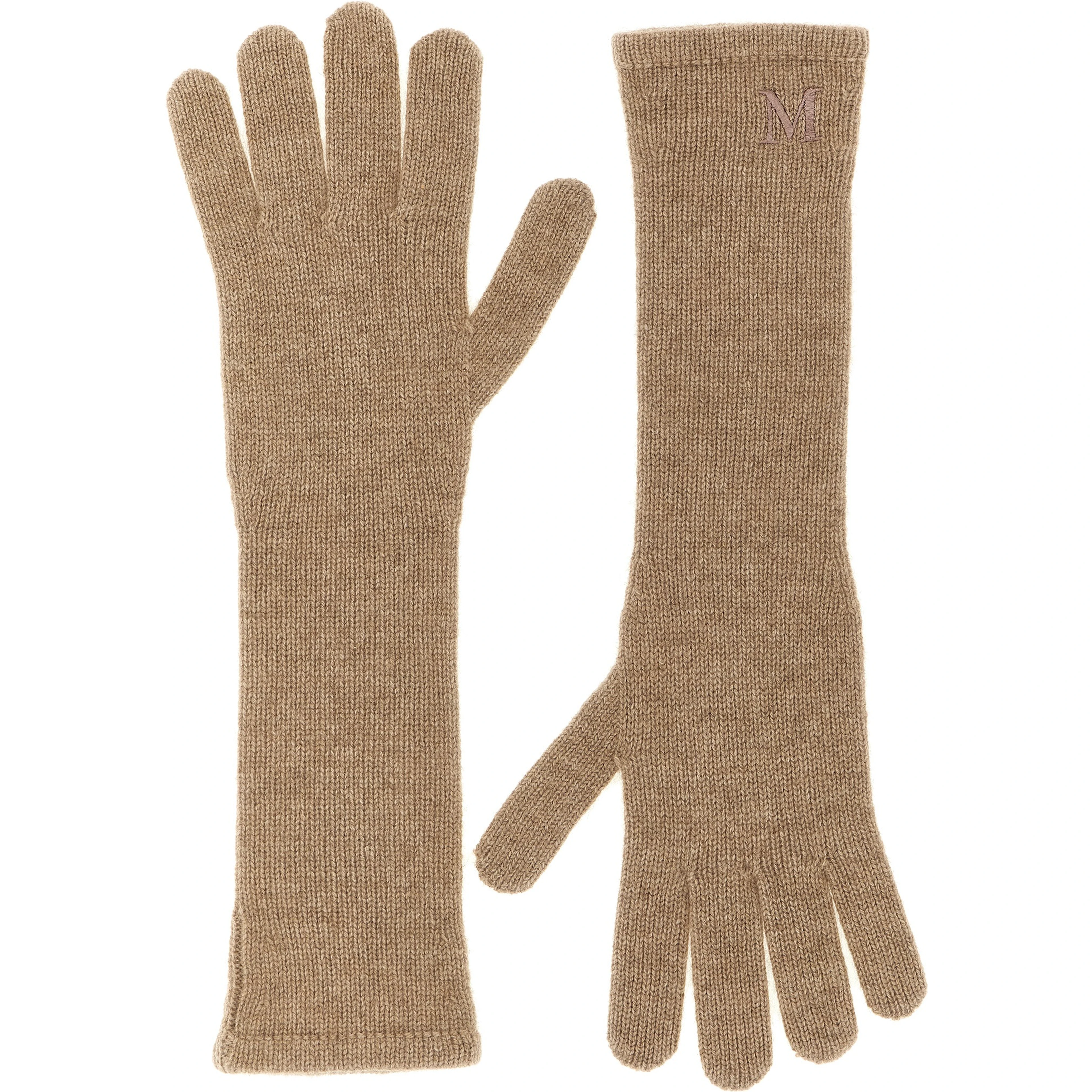 Beige Cashmere Gloves