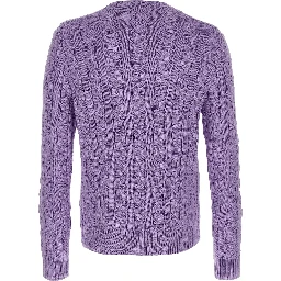 Purple Cotton Cardigan