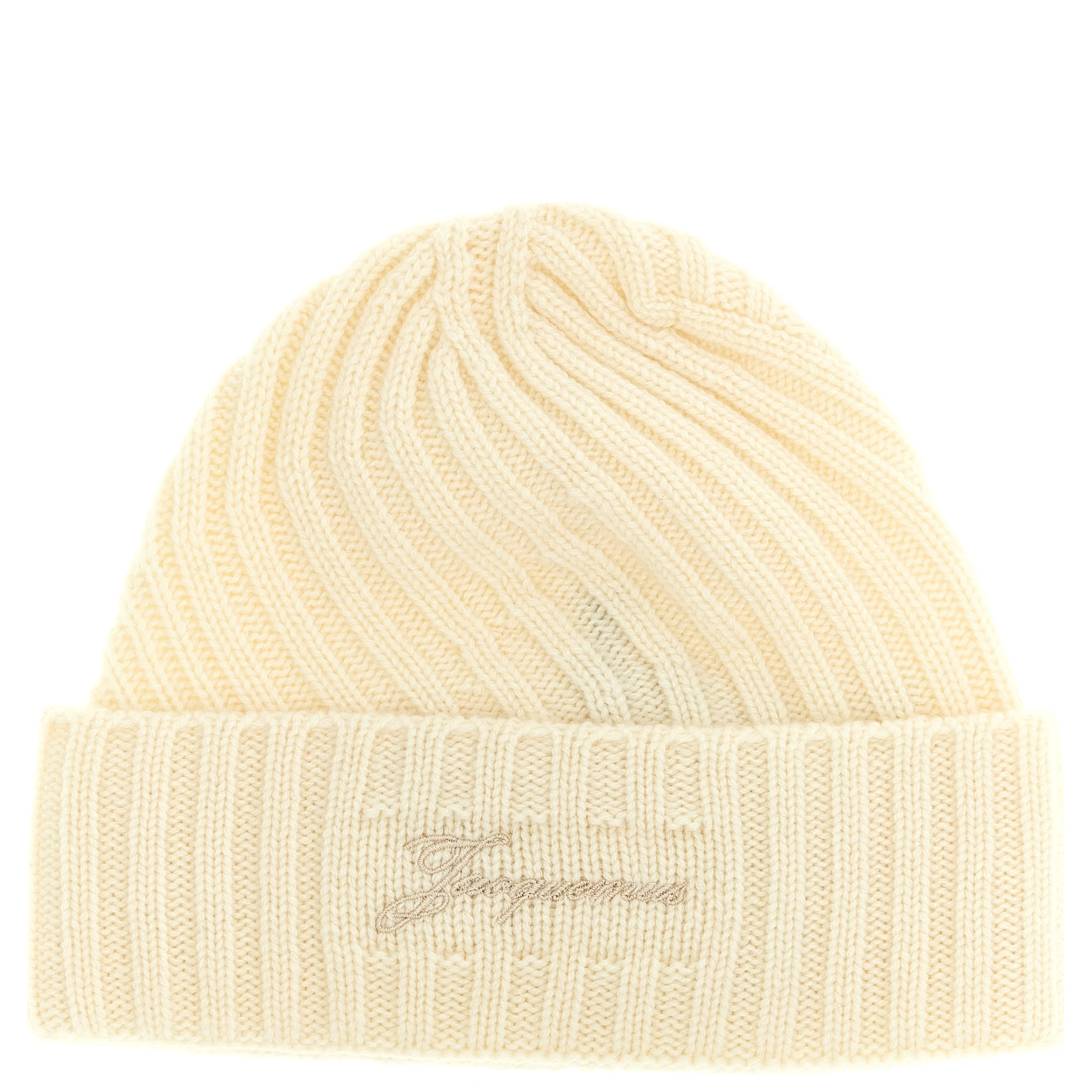 White Cashmere Beanie