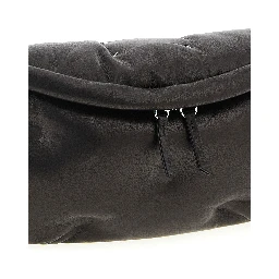 Black Lambskin Crossbody Bag