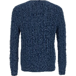 Blue Cotton Cardigan